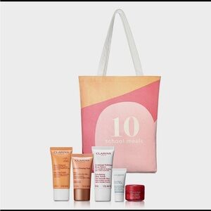 Bundle clarins set cream cleanser scrub mask x5